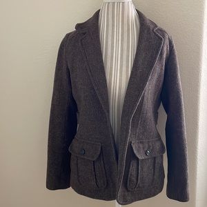 Gap Wool Brown Coat / Jacket / Blazer with Pockets